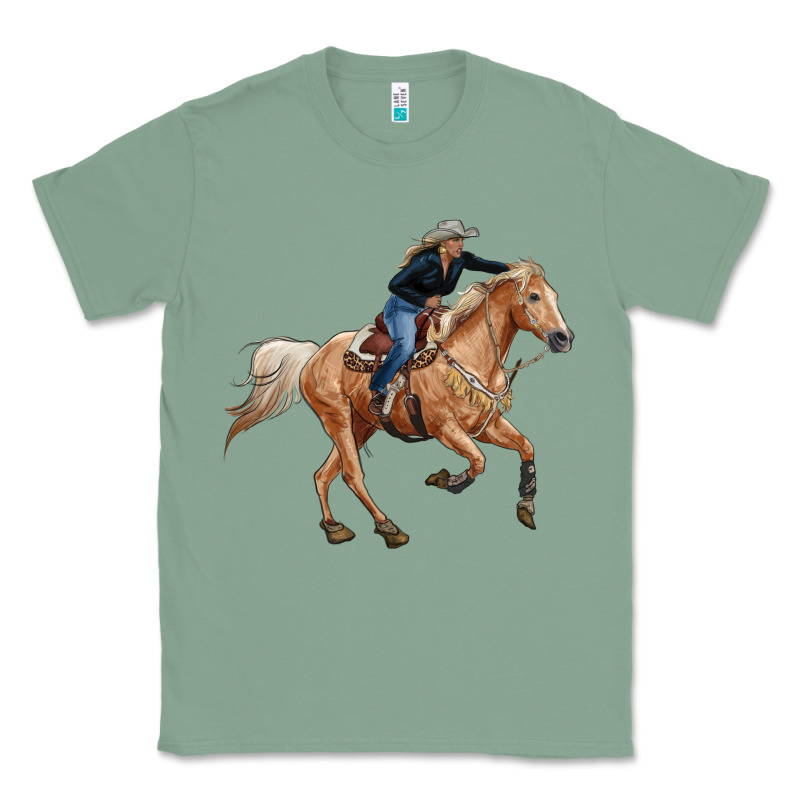 Horse Body With Cowgirl Classic Tee by RanaPortraitStore | Teevron