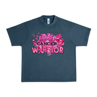 Midnight Navy breast cancer warrior Urban Heavy Tee - RanaPortraitStore