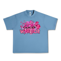 Pebble Blue breast cancer warrior Urban Heavy Tee - RanaPortraitStore