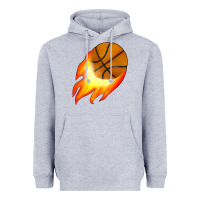 Heather Grey basketball Heavyweight Hoodie - JahusDesignShop