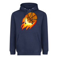 Navy basketball Heavyweight Hoodie - JahusDesignShop