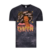 Cloud Black black queen Vintage Tee - MaliasSmallBusiness