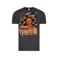 Vintage Black black queen Vintage Tee - MaliasSmallBusiness