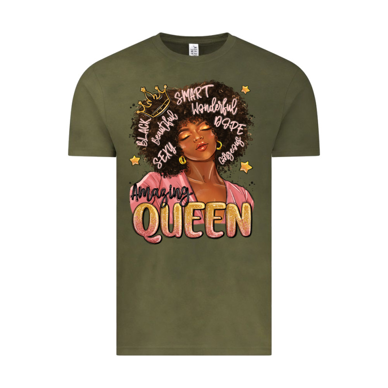 Black Queen Vintage Tee by MaliasSmallBusiness | Teevron
