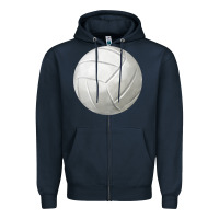 Navy volleyball fa element Zipper Hoodie - FaDigitalArtStudio