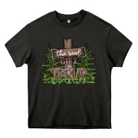 Asphalt the real gift is jesus Heavy Core Tee - CowhideDigitalArt