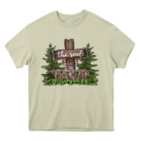 Mossy the real gift is jesus Heavy Core Tee - CowhideDigitalArt