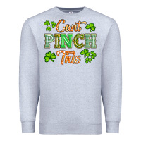 Heather Grey saint patricks cant pınch this Premium Sweatshirt - Artiststas
