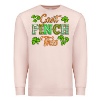 Pale Pink saint patricks cant pınch this Premium Sweatshirt - Artiststas