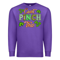 Purple saint patricks cant pınch this Premium Sweatshirt - Artiststas