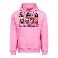 Fuchsia Pink No you hang up coffee cups Urban Hoodie - MaliasSmallBusiness