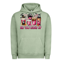Pigment Oil Green No you hang up coffee cups Urban Hoodie - MaliasSmallBusiness
