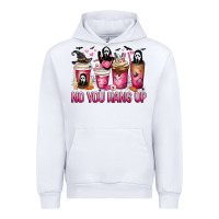 White No you hang up coffee cups Urban Hoodie - MaliasSmallBusiness