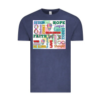 Vintage Denim autism Vintage Tee - MaliasSmallBusiness