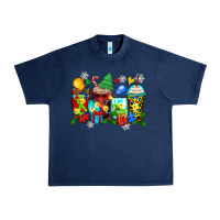 Navy autism christmas coffee cups Urban Heavy Tee - Zillion Design Studio