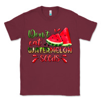 Burgundy don't eat watermelon seeds Classic Tee - Zillion Design Studio
