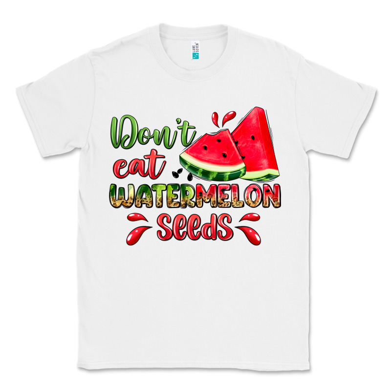 Don't Eat Watermelon Seeds Classic Tee by Zillion Design Studio | Teevron