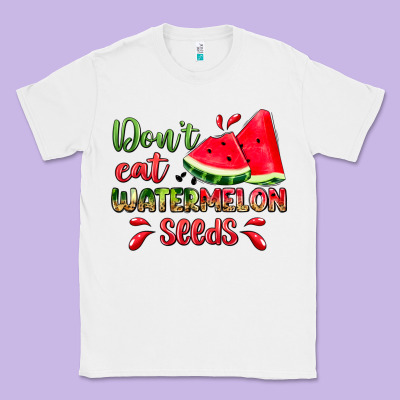 Don't Eat Watermelon Seeds Classic Tee Designed By Zillion Design Studio