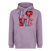 Lavender love with balloons Heavyweight Hoodie - AdoDesignShop