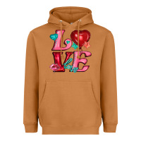 Meerkat love with balloons Heavyweight Hoodie - AdoDesignShop