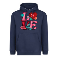 Love With Balloons Heavyweight Hoodie | Teevron