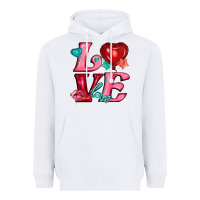 White love with balloons Heavyweight Hoodie - AdoDesignShop