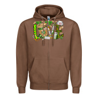 Chestnut St Patricks love nurse Zipper Hoodie - RacoonDesign