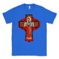 True Royal lady of guadalupe rose cross, Classic Tee - BarkalooDesign