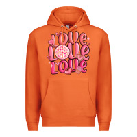 Carrot love love love valentines day Premium Hoodie - MaliasSmallBusiness