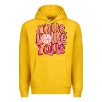 Lemon love love love valentines day Premium Hoodie - MaliasSmallBusiness