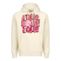 Sandshell love love love valentines day Premium Hoodie - MaliasSmallBusiness