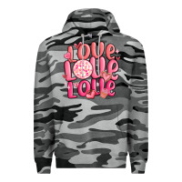 Slate Camo love love love valentines day Premium Hoodie - MaliasSmallBusiness