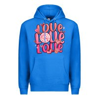 True Royal love love love valentines day Premium Hoodie - MaliasSmallBusiness