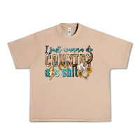 Burro i just wanna do country Urban Heavy Tee - texasbilliewilder