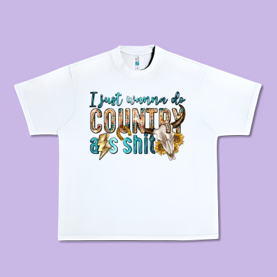 Urban Heavy Tee i just wanna do country