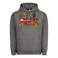 Pigment Tornado Ho ho ho Reindeer Urban Hoodie - NancyCooperArtShop