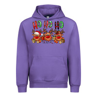 Tulip Ho ho ho Reindeer Urban Hoodie - NancyCooperArtShop