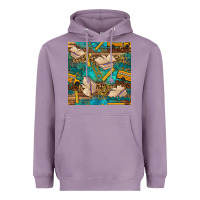 Lavender student delivery specialist seamless pattern Heavyweight Hoodie - BundleAndBundleShop