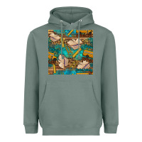 Sage student delivery specialist seamless pattern Heavyweight Hoodie - BundleAndBundleShop