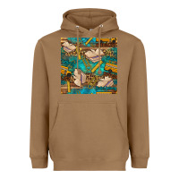 Toasted Coconut student delivery specialist seamless pattern Heavyweight Hoodie - BundleAndBundleShop
