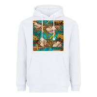 White student delivery specialist seamless pattern Heavyweight Hoodie - BundleAndBundleShop
