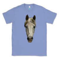 Colony Blue horse head Classic Tee - RanaPortraitStore