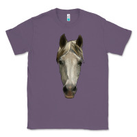 Lavender horse head Classic Tee - RanaPortraitStore