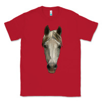 Red horse head Classic Tee - RanaPortraitStore