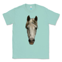 Seafoam horse head Classic Tee - RanaPortraitStore