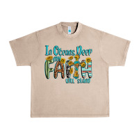 French Oak in oceans deep faith will stand Urban Heavy Tee - texasbilliewilder