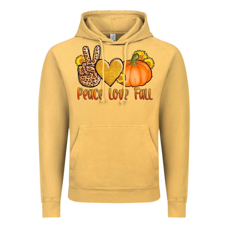 Peace Love Fall Vintage Hoodie by AdoDesignShop | Teevron