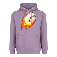 Lavender baseball Heavyweight Hoodie - JahusDesignShop