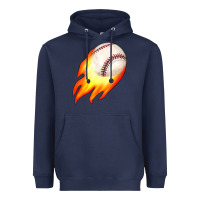 Navy baseball Heavyweight Hoodie - JahusDesignShop