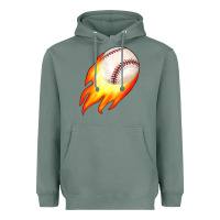 Sage baseball Heavyweight Hoodie - JahusDesignShop